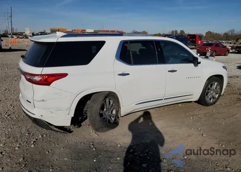 2018 Chevrolet Traverse Premier from USA, damaged, VIN 1GNEVJKW8JJ150309